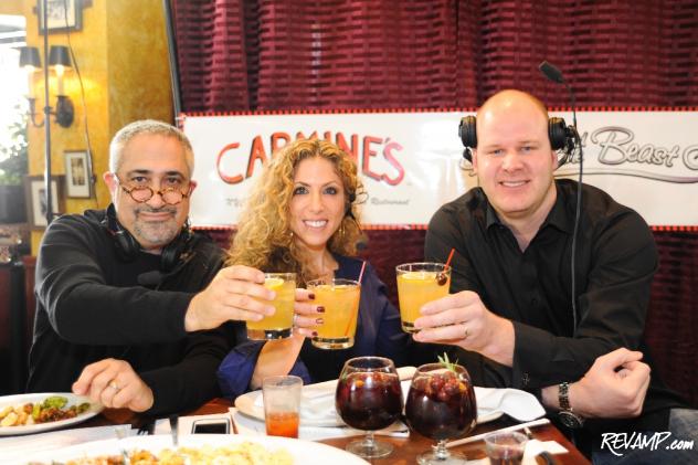 Beast David Nellis, Foodie Nycci Nellis, and The Source's Chef Scott Drewno.